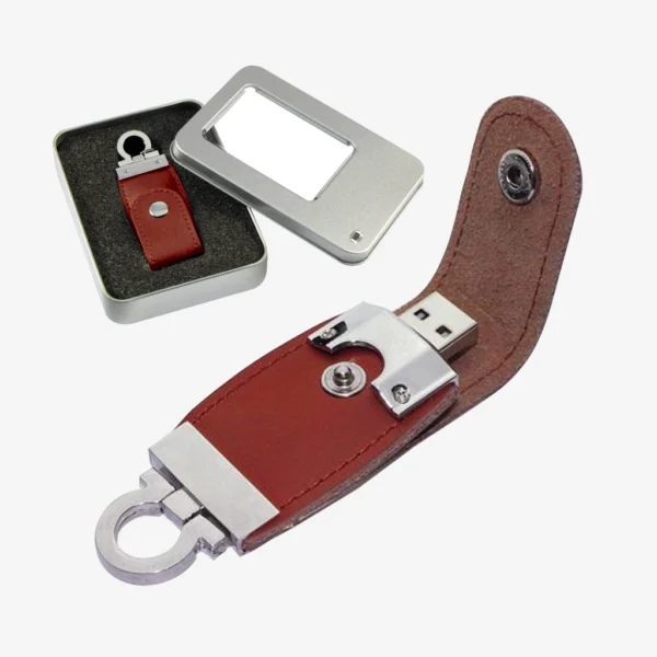 USB modelo Leather 16 GB