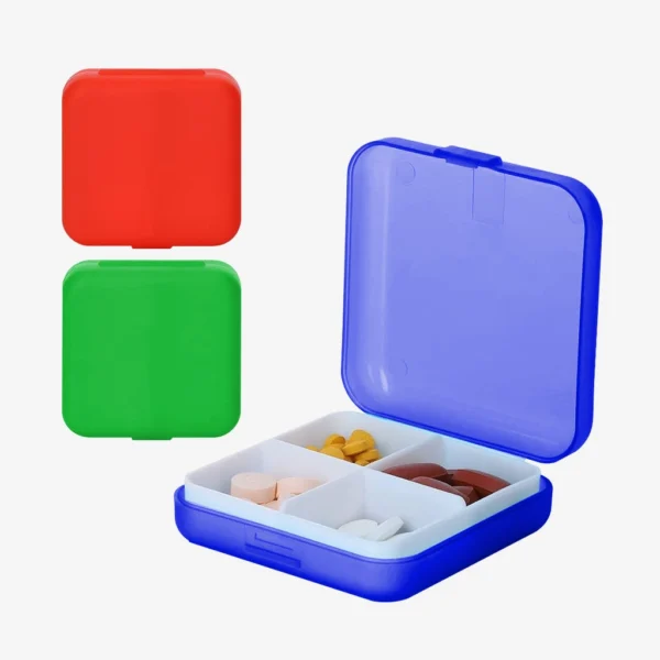 Porta Pastillas Cuadrado