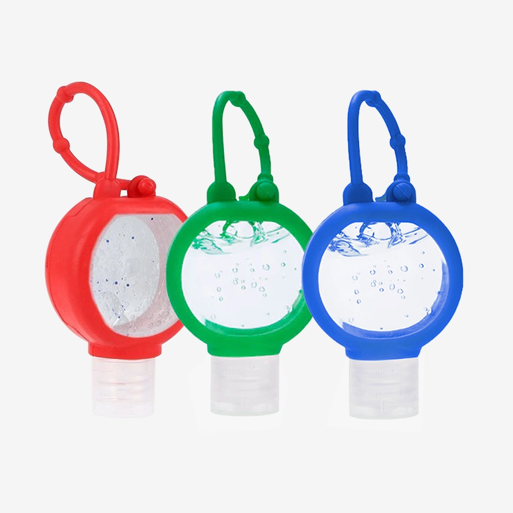 Round Frasco de Gel Antibacterial Envase Lleno 30 ml - Imagen 2