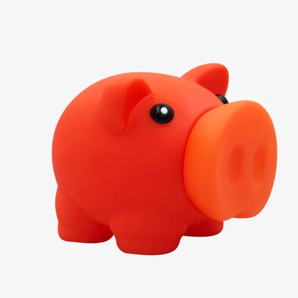 Alcancía Cerdito Pvc