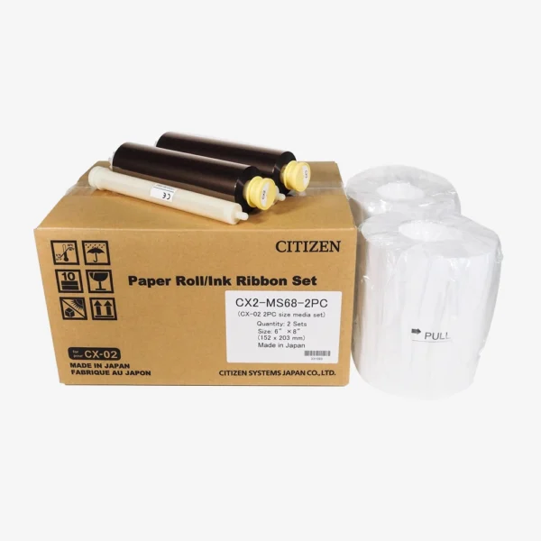 Caja De Papel Y Cinta - Modelo CX-02 6x8 - Citizen