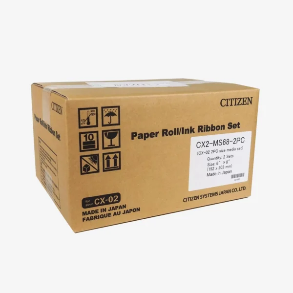 Caja De Papel Y Cinta - Modelo CX-02 6x8 - Citizen