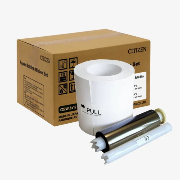 Caja De Papel Y Cinta – Modelo CX-02W 8×12 – Citizen