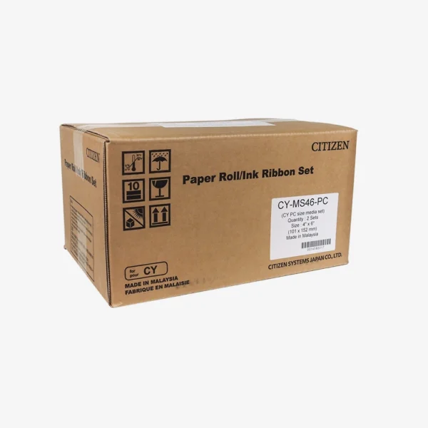 Caja De Papel Y Cinta – Modelo CY-02 4×6 – Citizen