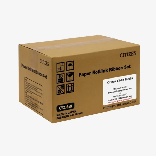 Caja De Papel Y Cinta – Modelo CY-02 6×8 – Citizen