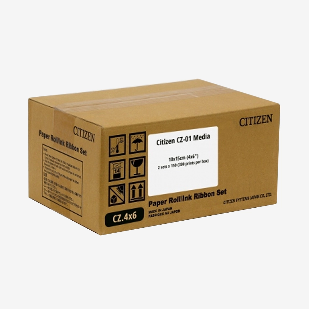 Caja De Papel Y Cinta – Modelo CZ-01 4×6 – Citizen - Imagen 2