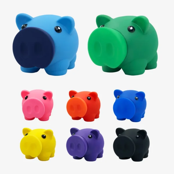 Alcancía Cerdito Pvc