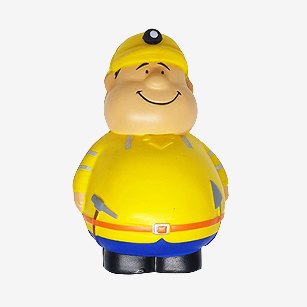 Muñeco Minero Antiestrés