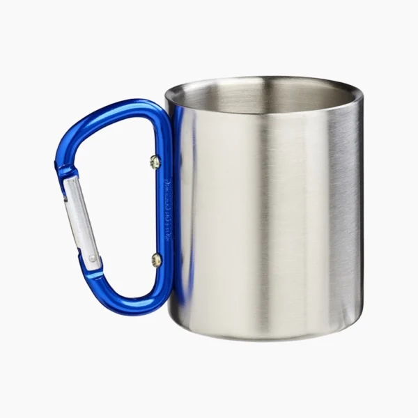 Taza de Acero Plateado 300 ml