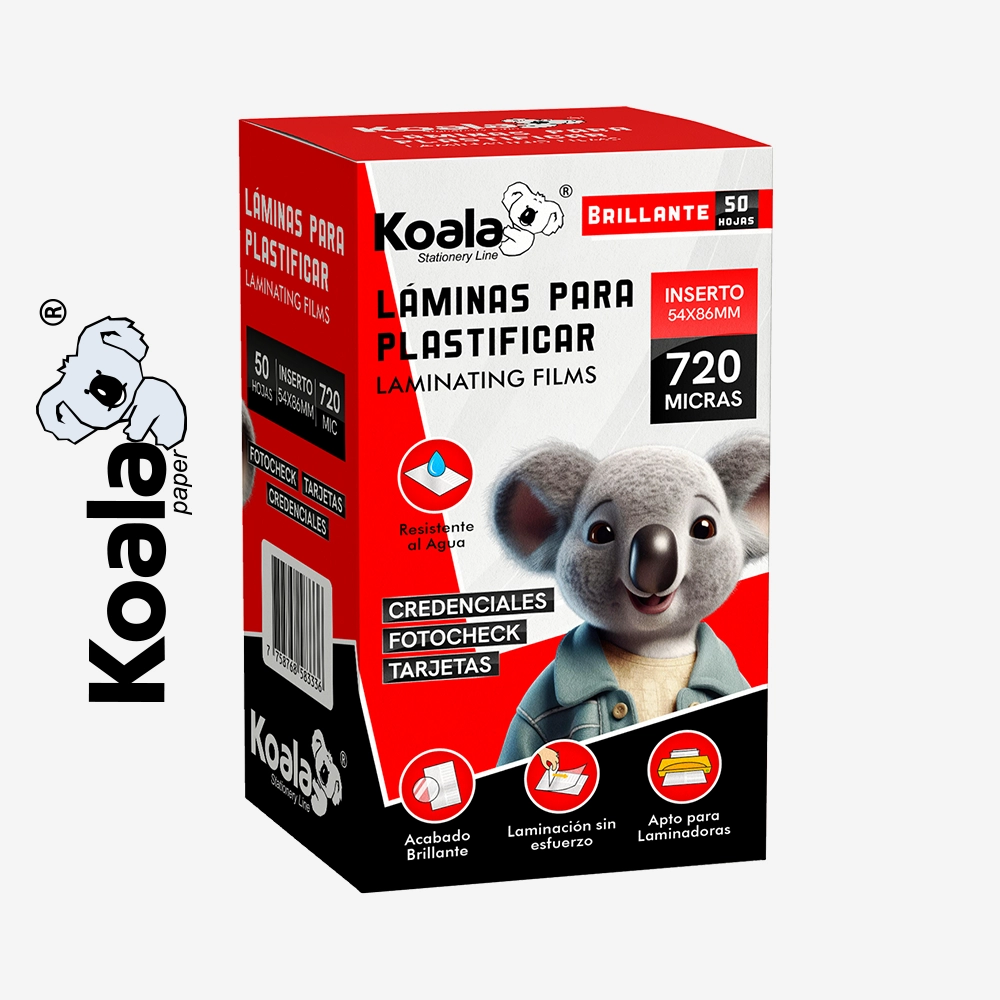 Micas para Enmicados con Inserto Blanco 54 x 86 mm - 720 mic