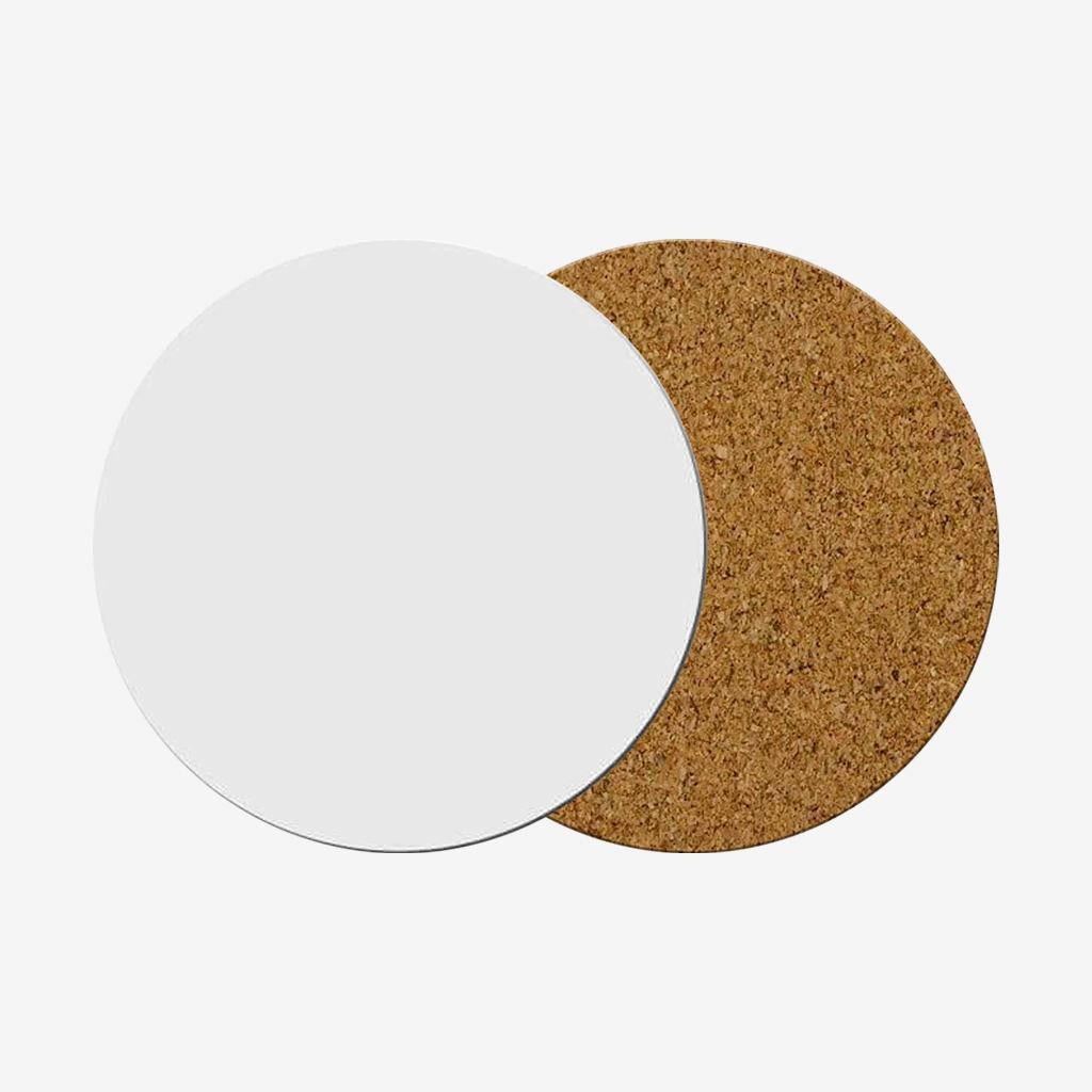 Posavasos Redondo MDF 10 x 10 cm