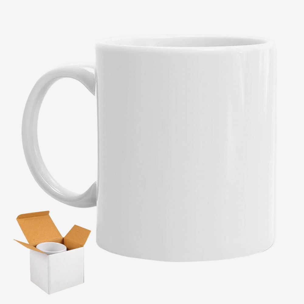 Taza Blanca con Caja 11 oz AAA