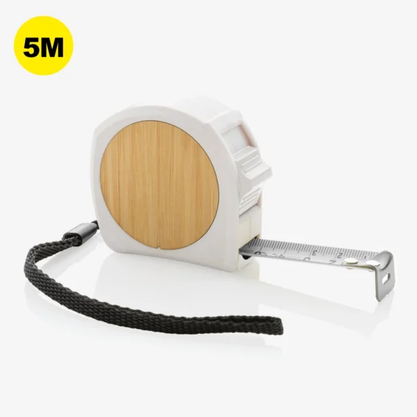 Flexómetro De Bambú Plástico Reciclado Rcs 5m/19mm