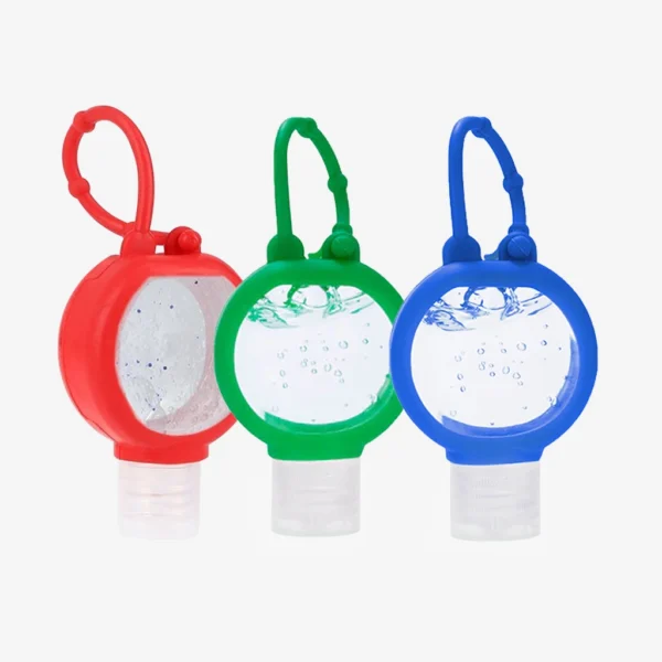 Round Frasco de Gel Antibacterial Envase Lleno 30 ml