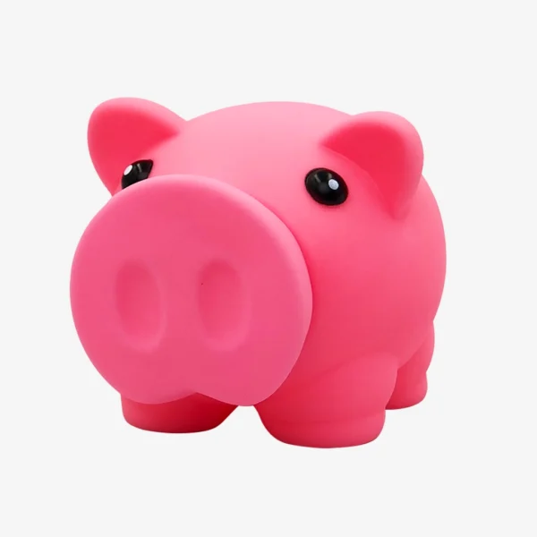 Alcancía Cerdito Pvc