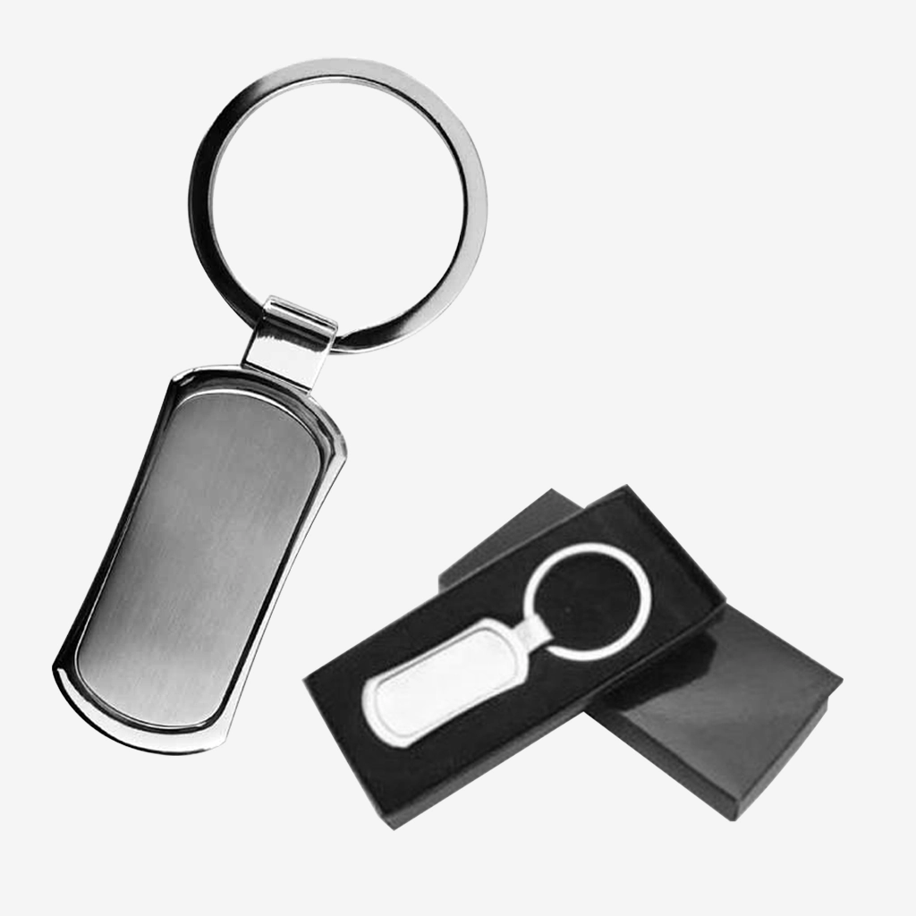 Llavero de Metal Ovalado