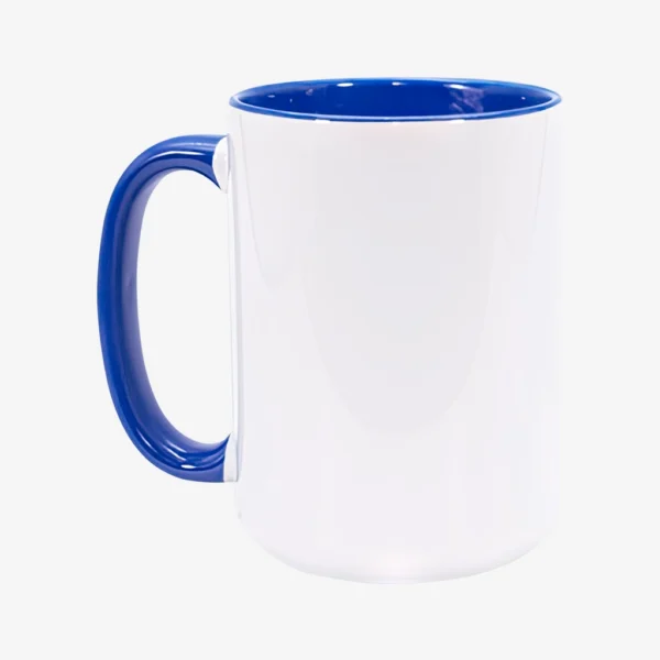 Taza Interior y Asa de Color 15 oz