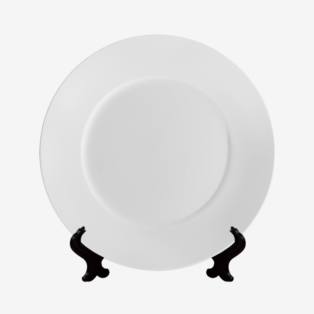 Plato Blanco 10 pulgadas