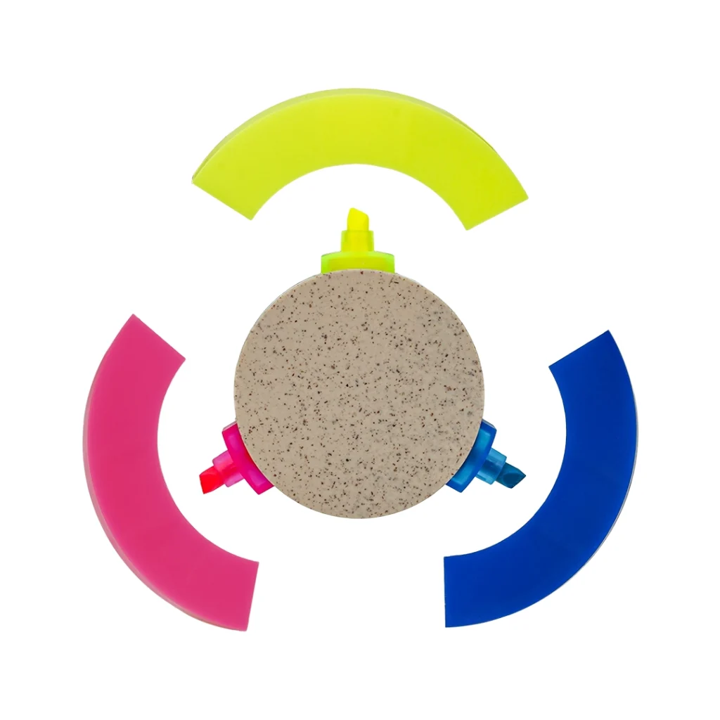 Resaltador Fibra de Trigo Circular