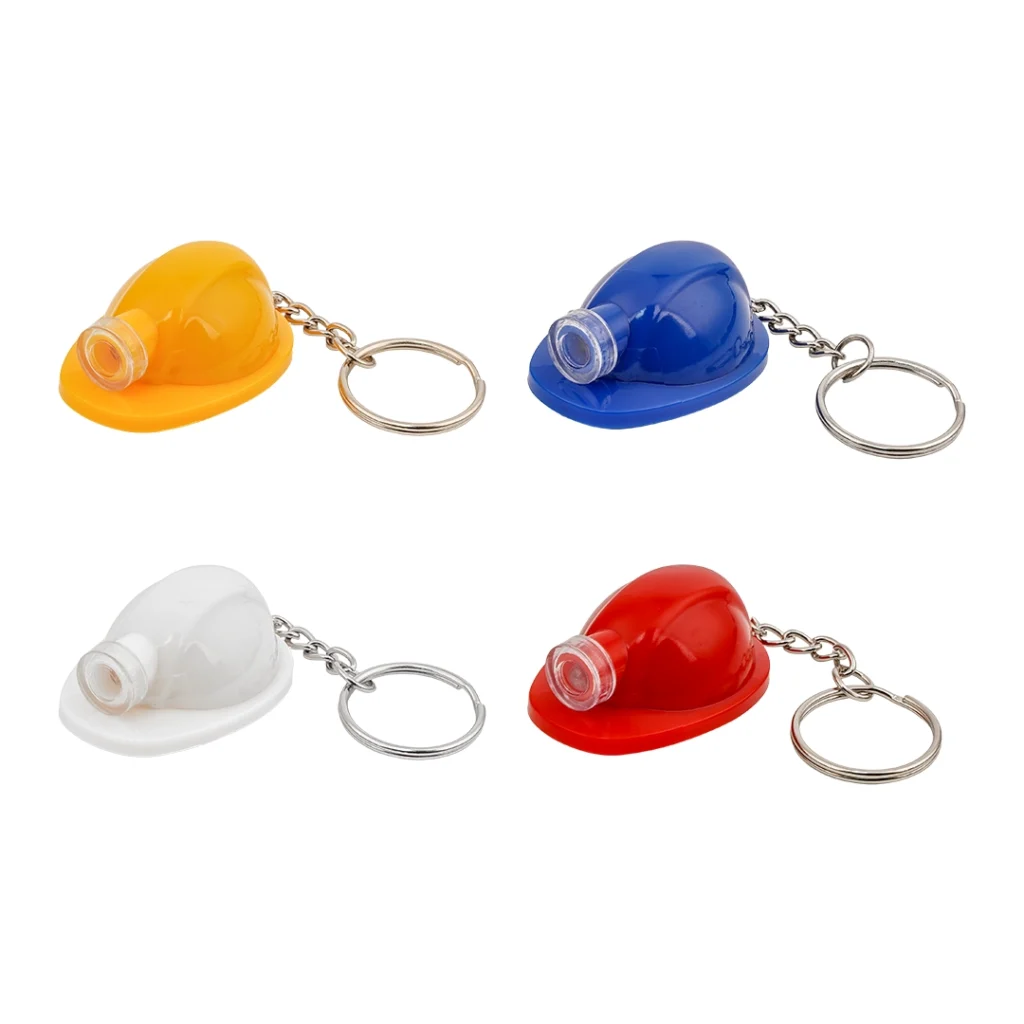 Llavero Casco con Linterna