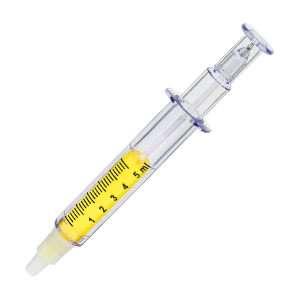 Resaltador Jeringa con Lapicero