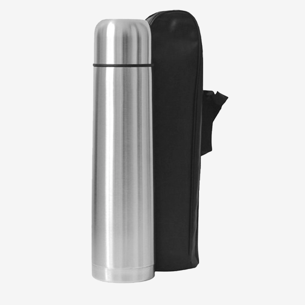 Termo Metálico Plateado 500 ml
