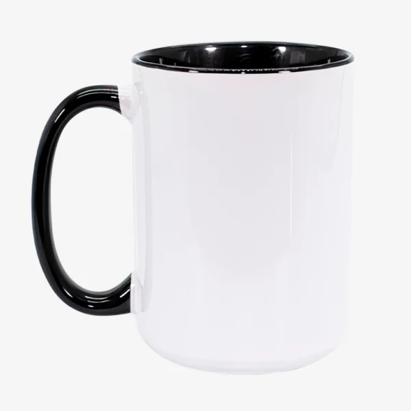 Taza Interior y Asa de Color 15 oz