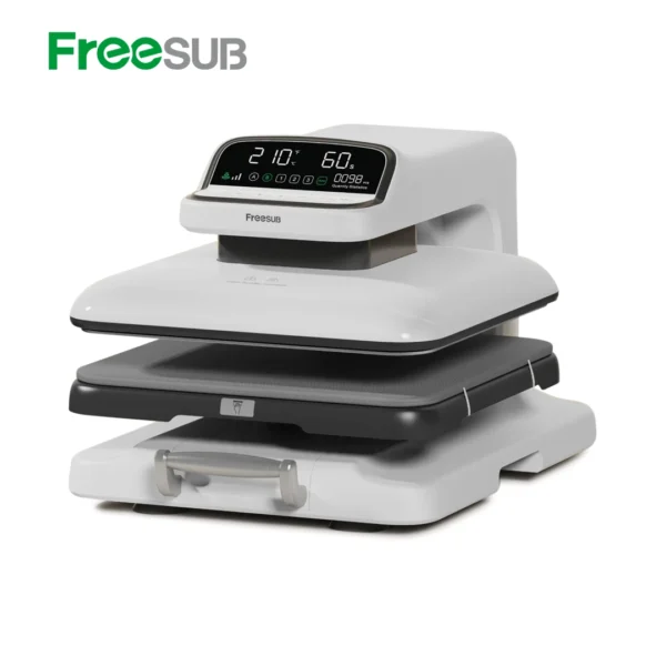 Prensa Térmica Automática con Bandeja Deslizante 38x38 - Freesub