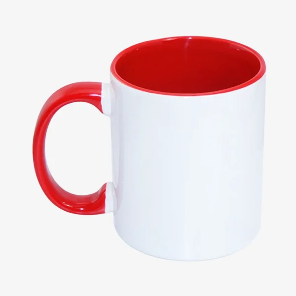 Taza Interior y Asa de Color 11 oz