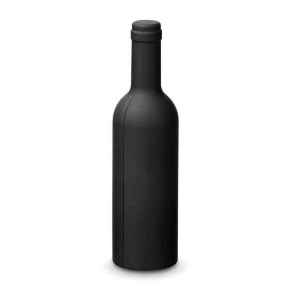 Set de Vino de 3 Piezas en Estuche con Forma de Botella
