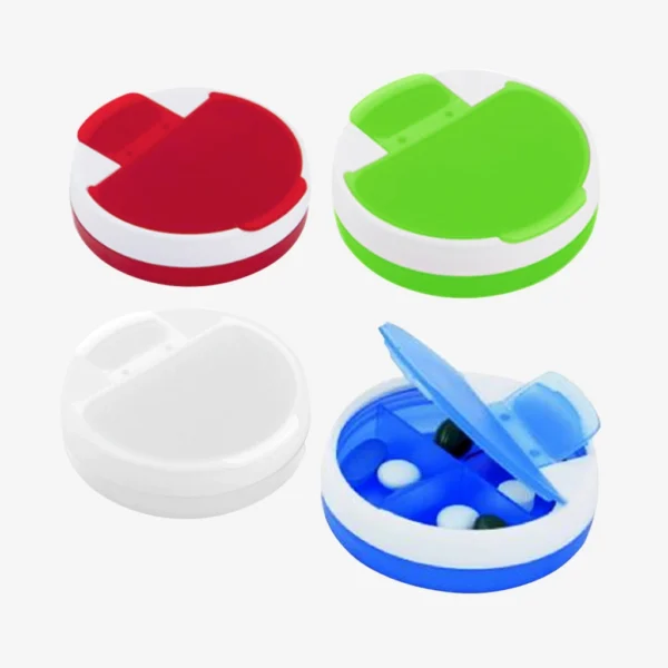 Porta Pastillas Circular