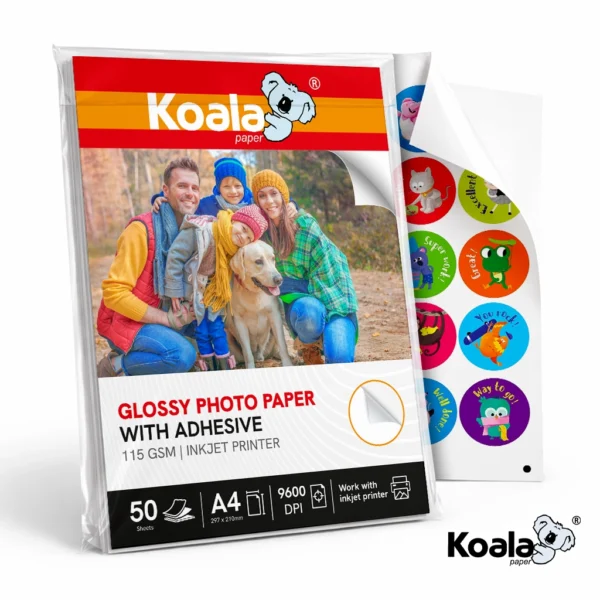Papel Fotográfico RC Satinado 260 GSM A4 – 20 hojas