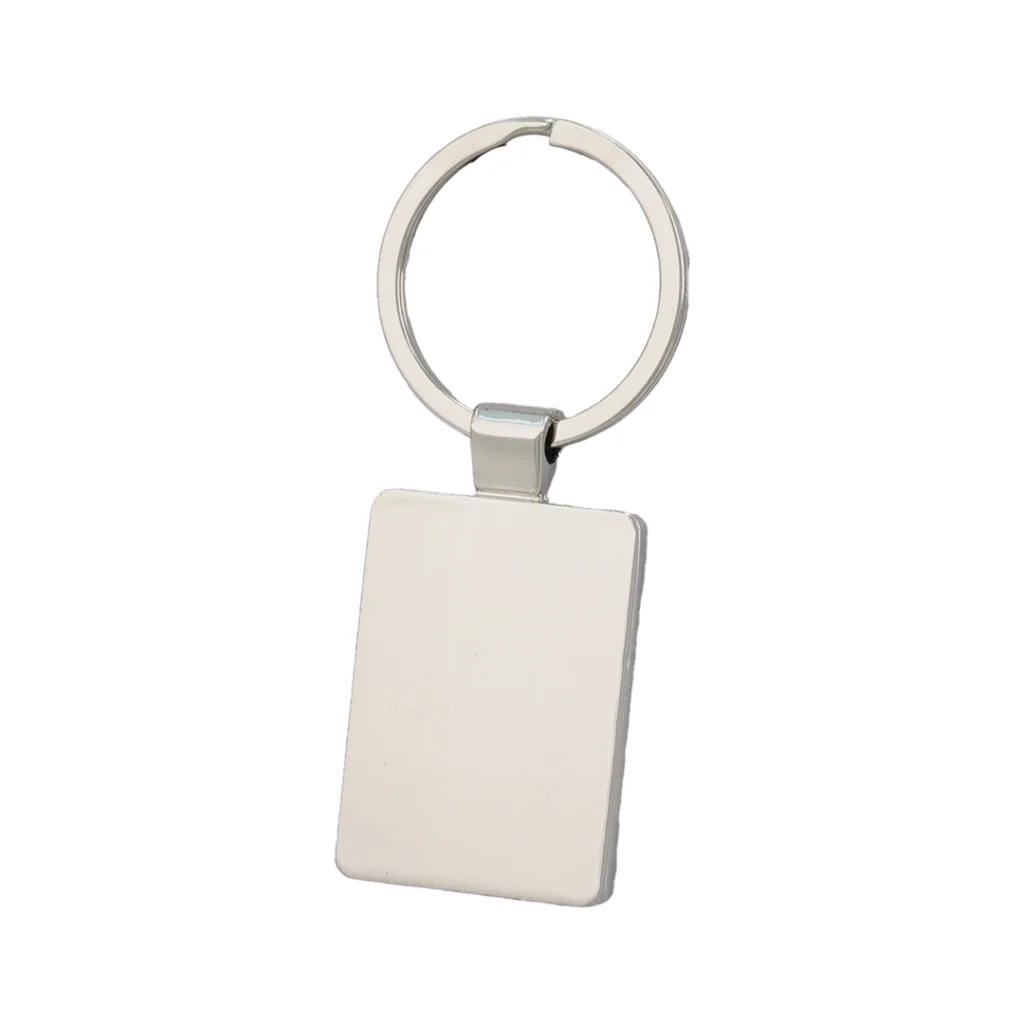 Llavero Metálico Sublimable Rectangular - Imagen 3