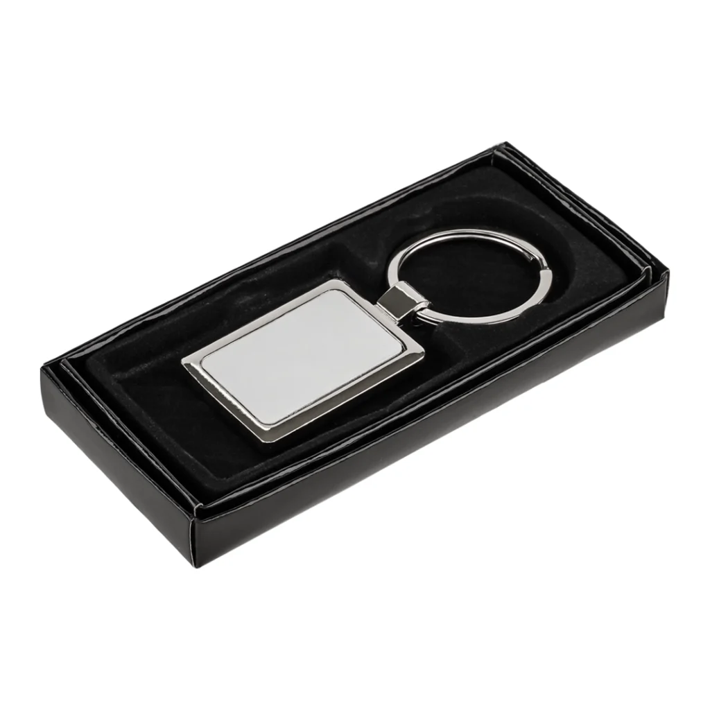 Llavero Metálico Sublimable Rectangular - Imagen 4
