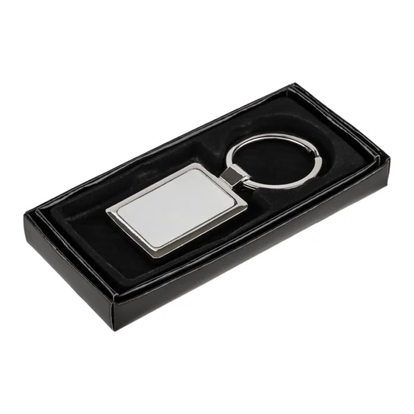 Llavero Metálico Sublimable Rectangular