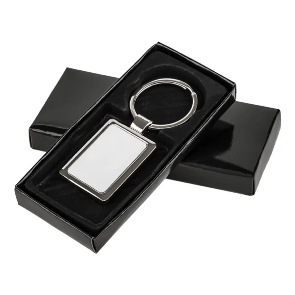 Llavero Metálico Sublimable Rectangular